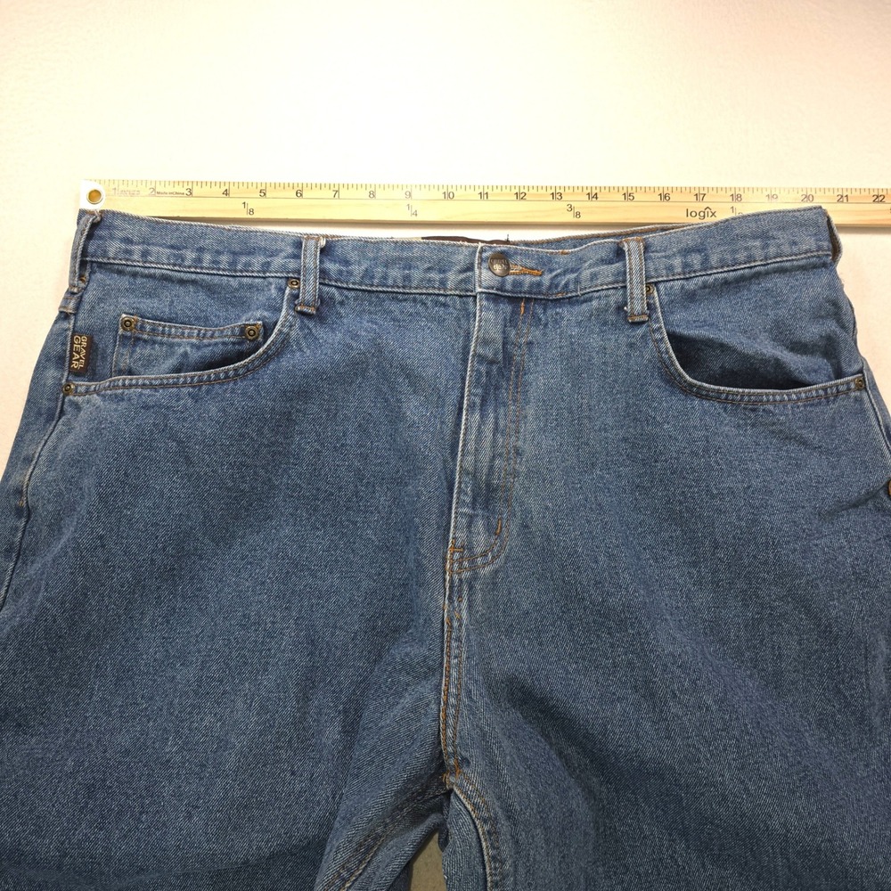 Gravel Gear Relaxed Fit Jeans Mens 40x30 Medium Wash Blue Cotton Denim 142019 - Picture 4 of 13